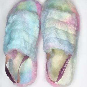 Fluffy sandals - brand new